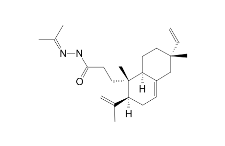 3,4-SECOISOPIMARA-4(18),7,15-TRIENE-3-OIL-YHDRAZONE-O-FACETONE