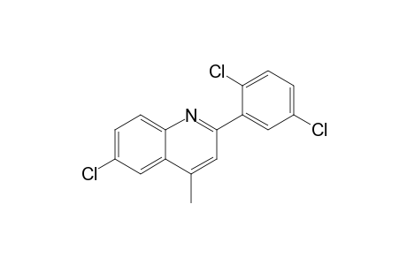 2-(2',5'-Dichlorophenyl)-6-chloro-4-methylquinoline