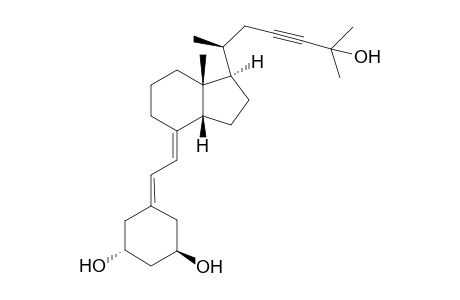 (1R,3R)-5-[(2E)-2-[(1R,3aR,7aR)-1-[(1S)-5-hydroxy-1,5-dimethyl-hex-3-ynyl]-7a-methyl-2,3,3a,5,6,7-hexahydro-1H-inden-4-ylidene]ethylidene]cyclohexane-1,3-diol
