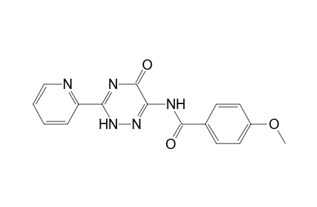 Benzamide, N-[2,5-dihydro-5-oxo-3-(2-pyridinyl)-1,2,4-triazin-6-yl]-4-methoxy-