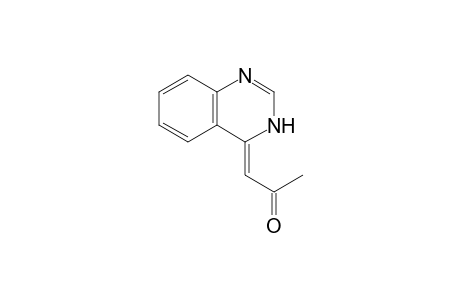 (Z)-1-[Quinazolin-4(3H)-ylidene]propan-2-one