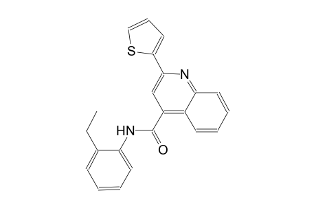 N-(2-ethylphenyl)-2-(2-thienyl)-4-quinolinecarboxamide