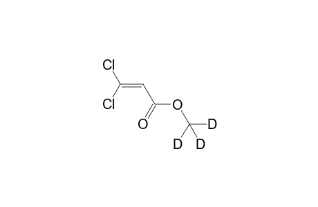 Methyl trideutero 3,3-dichloropropenoate