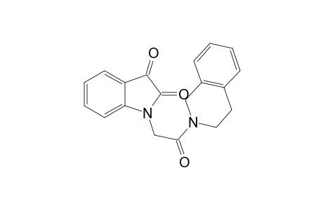 1-[2-(3,4-dihydro-1H-isoquinolin-2-yl)-2-keto-ethyl]isatin