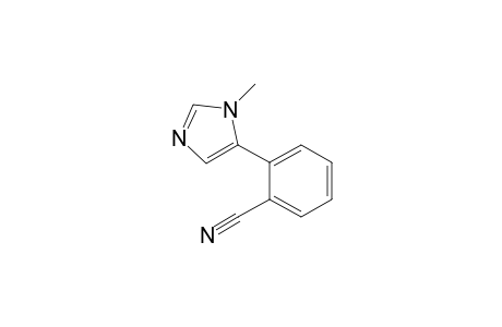 2-(1-Methylimidazol-5-yl)benzonitrile