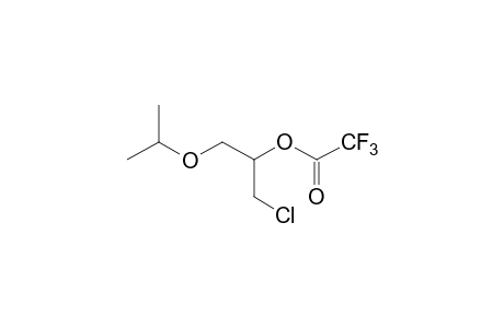 1-chloro-3-isopropoxy-2-propanol, trifluoroacetate
