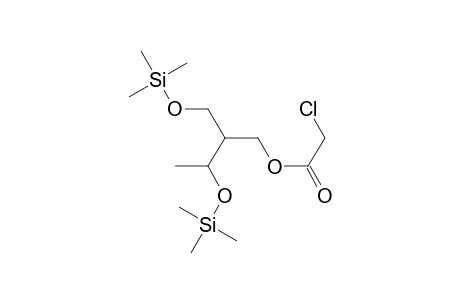 Acetic acid, chloro-, 3-[(trimethylsilyl)oxy]-2-[[(trimethylsilyl)oxy]methyl]butyl ester