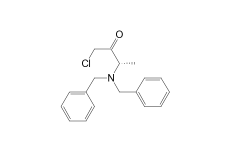 (S)-3-(Dibenzylamino)-1-chlorobutan-2-one
