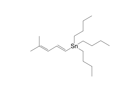 (E) and (Z)-Tributyl(4-methyl-1,3-pentadienyl)stannane