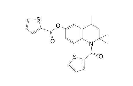 (2,2,4-trimethyl-1-thiophen-2-ylcarbonyl-3,4-dihydroquinolin-6-yl) thiophene-2-carboxylate