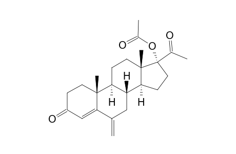 IMPURITY-8;17-ALPHA-ACETOXY-6-METHYLENE-PREGENA-4-ENE-3,20-DIONE