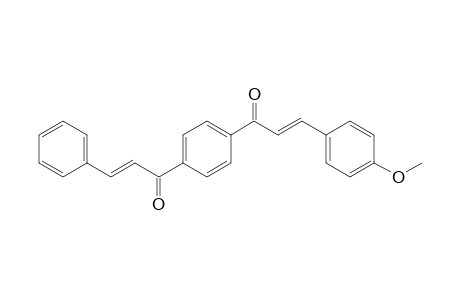(E)-1-[4-[(E)-3-(4-methoxyphenyl)-1-oxoprop-2-enyl]phenyl]-3-phenyl-2-propen-1-one