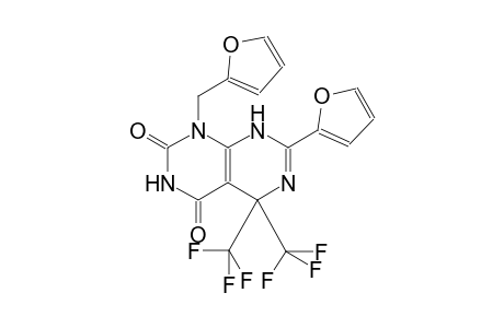 7-(2-furyl)-1-(2-furylmethyl)-5,5-bis(trifluoromethyl)-5,8-dihydropyrimido[4,5-d]pyrimidine-2,4(1H,3H)-dione