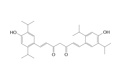 1,7-bis[ 2',5'-(Diisopropyl)-4'-hydroxyphenyl)-1,6-heptadiene-3,5-dione
