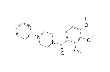 1-(2-pyridinyl)-4-(2,3,4-trimethoxybenzoyl)piperazine