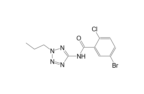 5-bromo-2-chloro-N-(2-propyl-2H-tetraazol-5-yl)benzamide