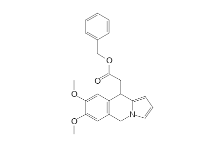 Benzyl 2-(7,8-Dimethoxy-5,10-dihydropyrrolo[1,2-b]isoquinolin-10-yl)acetate