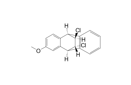 9,10-Ethanoanthracene, 11,12-dichloro-9,10-dihydro-2-methoxy-, (9.alpha.,10.alpha.,11R*,12R*)-