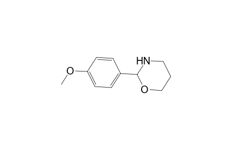 2-(4'-Methoxyphenyl)perhydro-1,3-oxazine