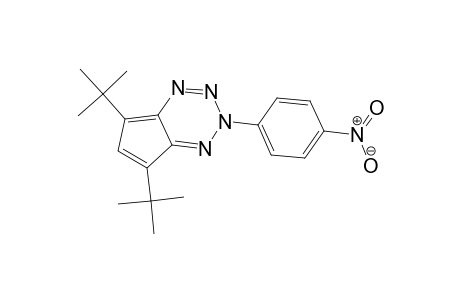 5,7-bis(t-Butyl)-2-(4'-nitrophenyl)-2H-cyclopenta-1,2,3,4-tetrazine