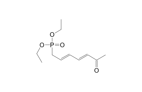 Diethyl 6-oxohepta-2,4-dienylphosphonate