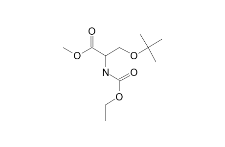 o-Tert-butyl-L-serine, N-(ethoxycarbonyl)-, methyl ester