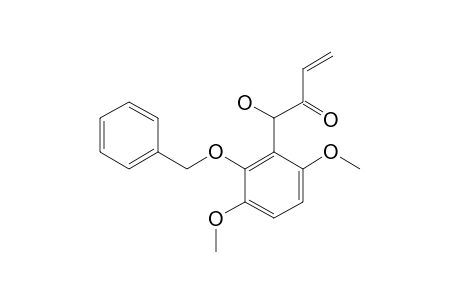 1-(2-BENZYLOXY-3,6-DIMETHOXYPHENYL)-1-HYDROXYBUT-3-EN-2-ONE