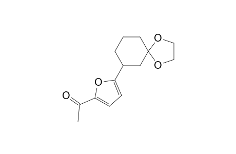 2-ACETYL-5-(1,4-DIOXASPIRO-[4.5]-DECAN-7-YL)-FURANE