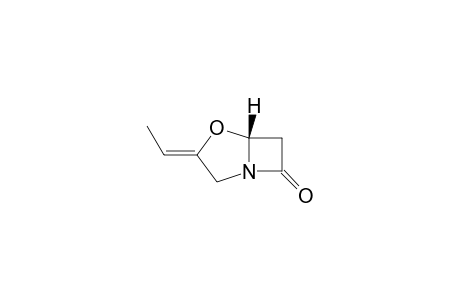 (3Z,5R)-3-ethylidene-4-oxa-1-azabicyclo[3.2.0]heptan-7-one