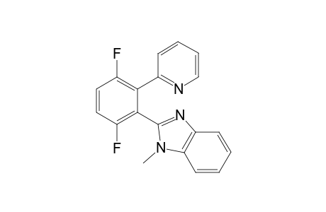 2-(3,6-Difluoro-2-(pyridin-2-yl)phenyl)-1-methyl-1H-benzoimidazole