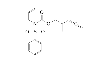 2-Methylpenta-3,4-dienyl N-(4-methylphenyl)sulfonyl-N-prop-2-enyl-carbamate