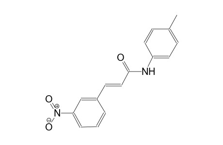2-propenamide, N-(4-methylphenyl)-3-(3-nitrophenyl)-, (2E)-