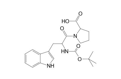 1-[2-tert-butoxycarbonylamino-3-(1H-indol-3-yl)-propionyl]-pyrrolidine-2-carboxylic acid