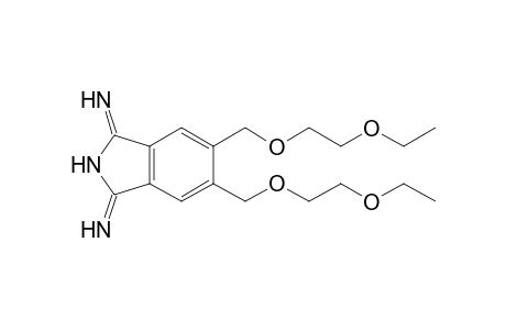 1,3-Diimino-5,6-bis(ethoxyethoxymethyl)-1,3-dihydroisoindole