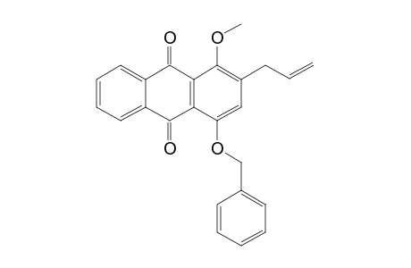 4-Benzyloxy-1-methoxy-2-(prop-2'-enyl)anthraquinone