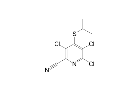 4-ISOPROPYLTHIO-2,3,5-TRICHLORO-6-CYANOPYRIDINE