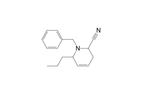 1-Benzyl-2-cyano-6-propyl-4-piperideine