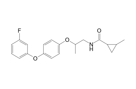 Cyclopropanecarboxamide, N-[2-[4-(3-fluorophenoxy)phenoxy]propyl]-2-methyl-