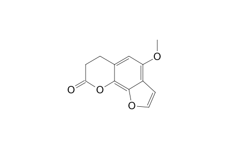8H-Furo[3,2-h][1]benzopyran-8-one, 6,7-dihydro-4-methoxy-