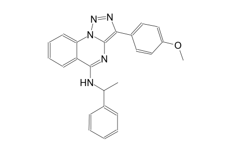 [1,2,3]triazolo[1,5-a]quinazolin-5-amine, 3-(4-methoxyphenyl)-N-(1-phenylethyl)-