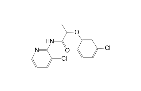 2-(3-chlorophenoxy)-N-(3-chloro-2-pyridinyl)propanamide