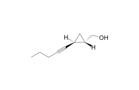 ((1S*,2S*)-2-Pent-1-ynylcyclopropyl)methanol