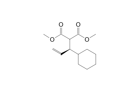 Dimethyl (R)-2-[1-cyclohexylallyl]malonate
