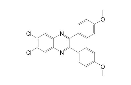 6,7-Dichloro-2,3-bis(4-methoxyphenyl)quinoxaline