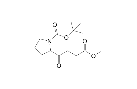 Methyl 1-[(1,1-dimethylethoxy)carbonyl]-.gamma.-oxo-2-pyrrolidinebutanoate