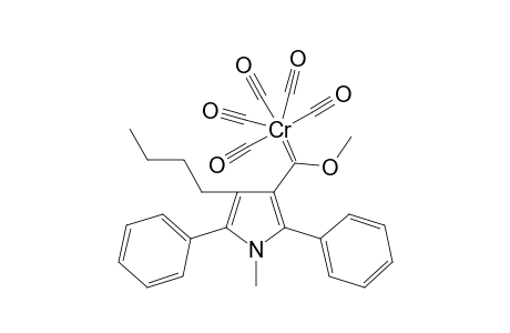 Pentacarbonyl[(methoxy)(N-methyl-2,5-diphenyl-4-butylpyrrolyl)]chromium