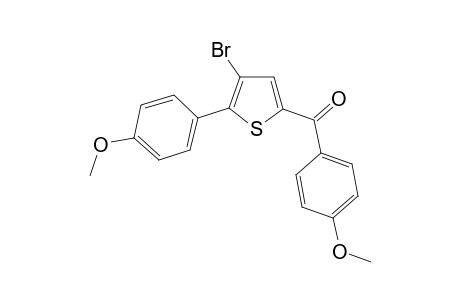 (4-Bromo-5-(4-methoxyphenyl)thiophen-2-yl)(4-methoxyphenyl)methanone