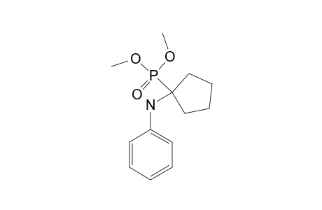 1-DIMETHYLPHOSPHONO-1-PHENYLAMINO-CYCLOPENTANE