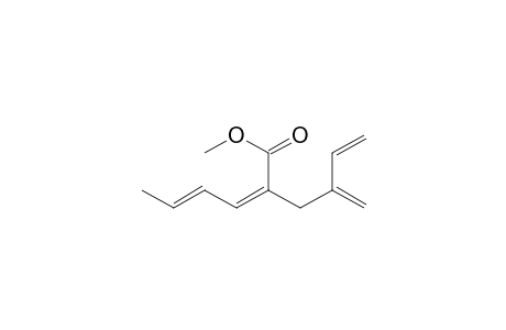 E-Methyl [(E)-2-Butenylidene]-4-methylene-5-hexenoate