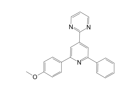 2-[2-(4-methoxyphenyl)-6-phenyl-4-pyridinyl]pyrimidine